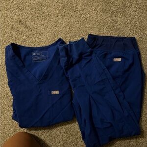 Figs Electric Blue Women’s Scrubs